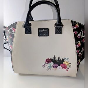 Loungefly Harry Potter Floral Satchel Bag